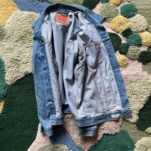 XXL - Levi's Altered Trucker Jacket in Light Blue